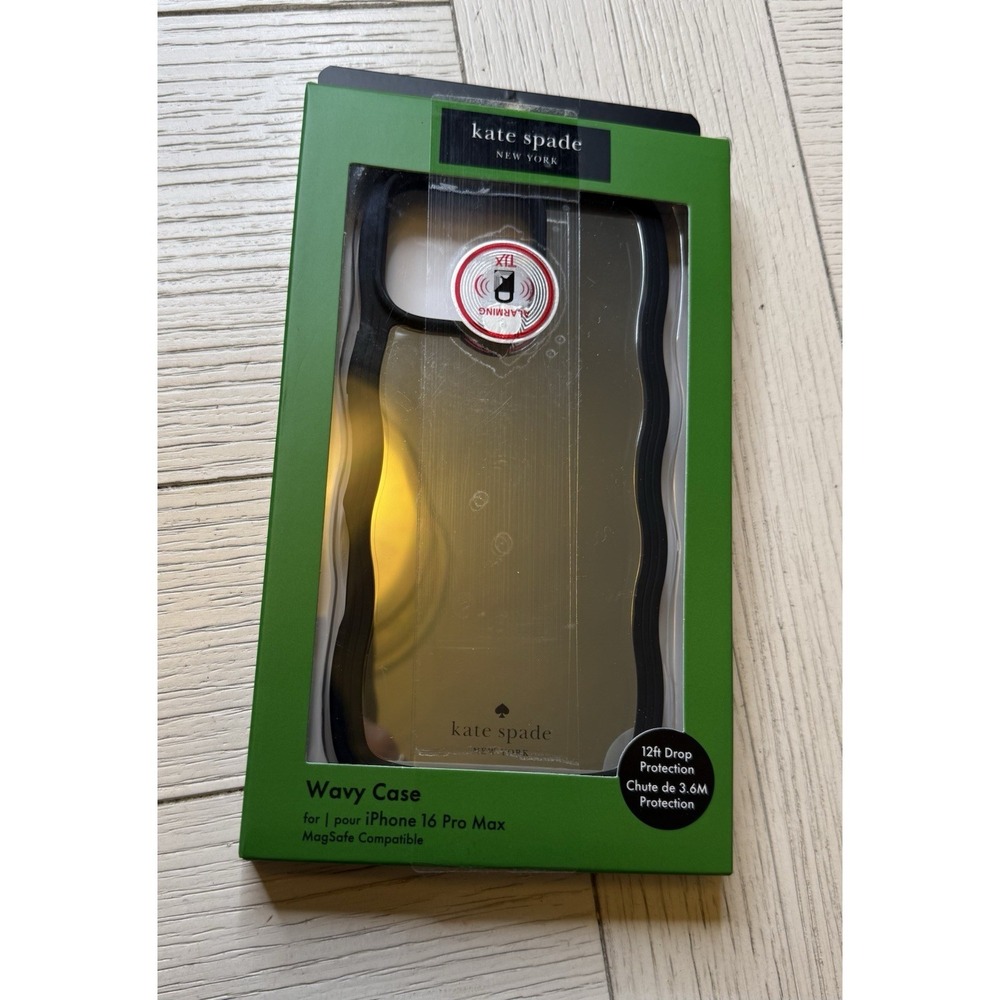 Kate Spade iPhone 16 Pro Max 6.9" Case MagSafe Mirrored Back 12' Drop Protection